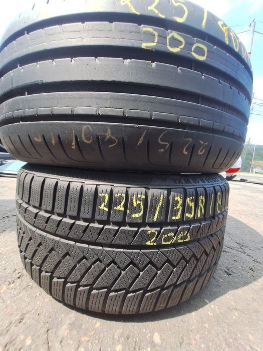 cate 1x singura anvelopa 225/40r19 Goodyear si 225/35r18 Continental Montaj Gratuit