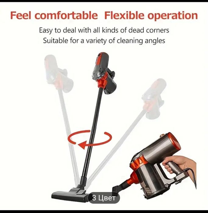 Мощный проводной пылесос