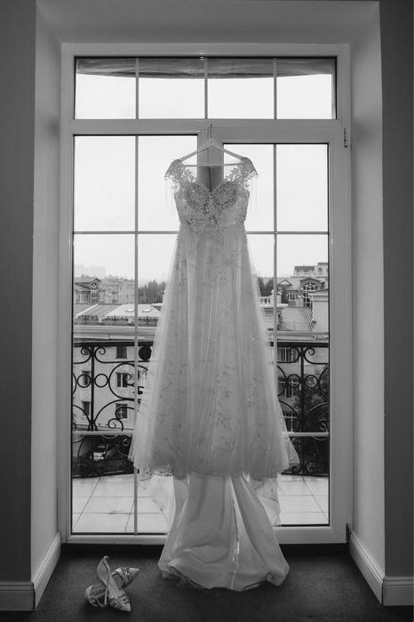 Свадебное платье после химчистки