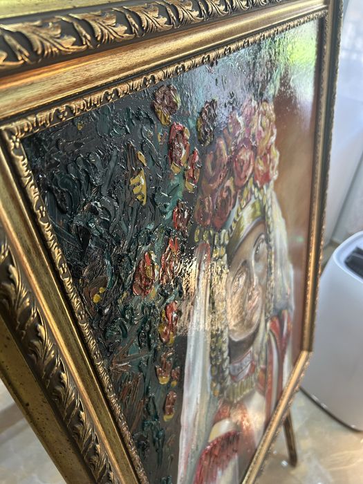 Българка(маслена живопис) 92/72см