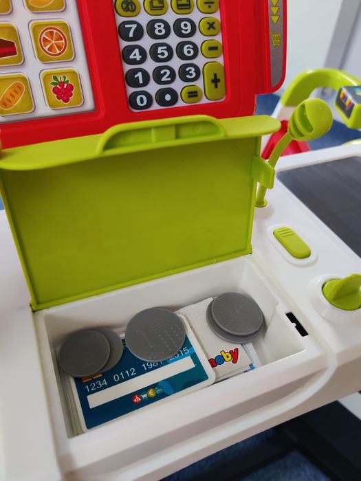 Supermarket Smoby cu carucior si  accesorii, 3+ ani