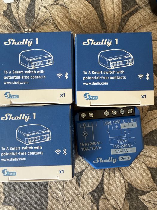 Компоненти Shelly
