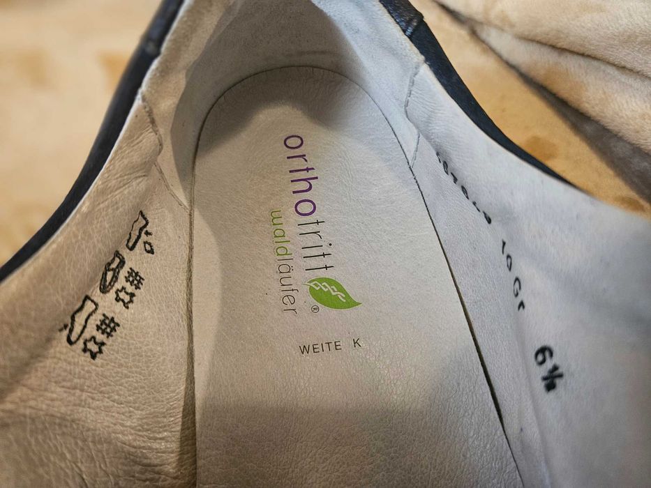 Pantofi sport medicinali Ortho Tritt Waldläufer Henni 40 piele NOI