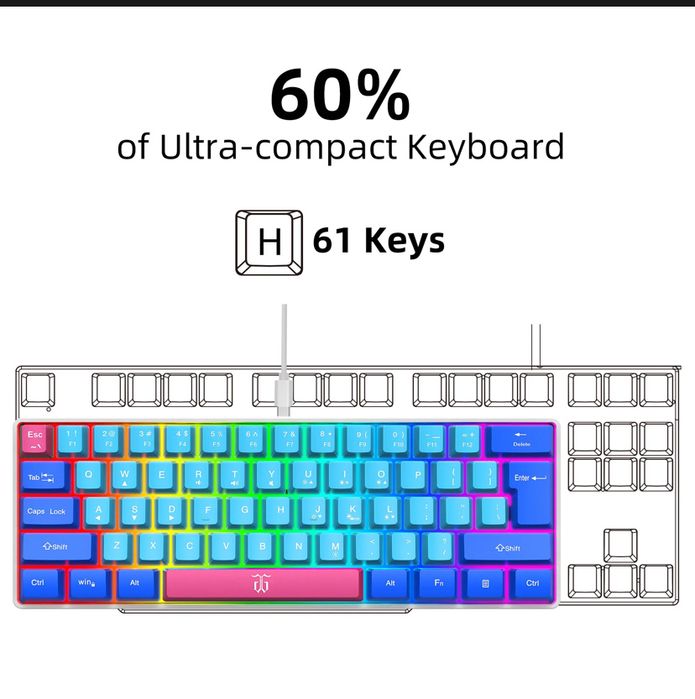 Клавиатура игровая с подсветкой