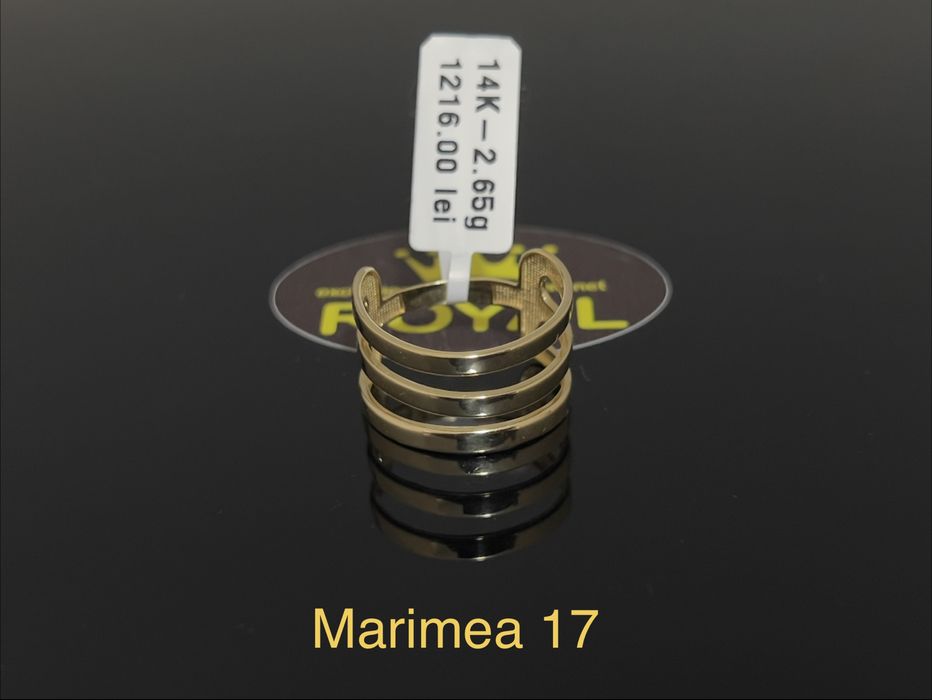 Bijuteria Royal CB: Inel dama aur 14k 2,65gr