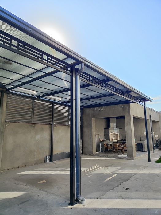 Изготовление навесов из лексана