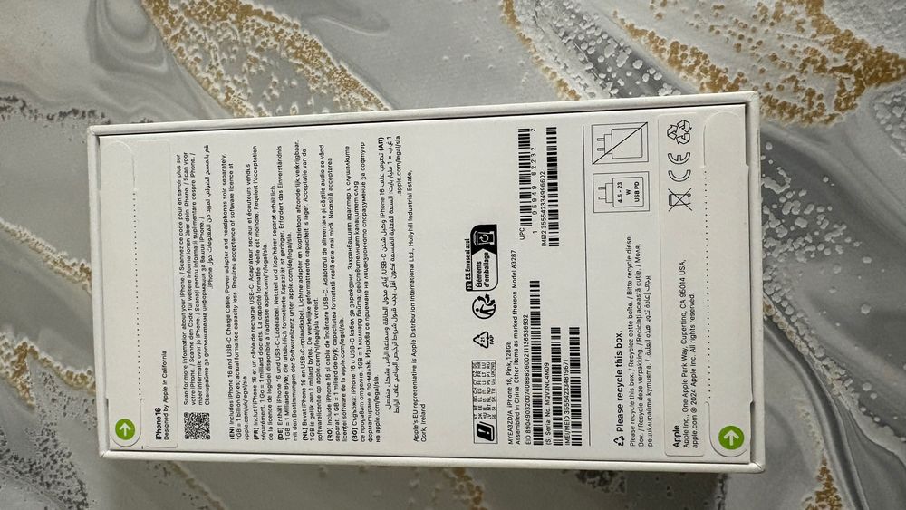 İphone 16e 128 GB чисто НОВ