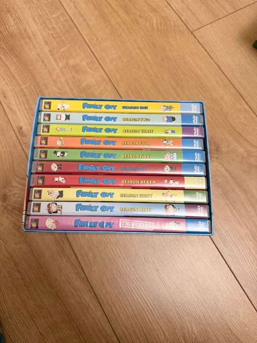 Family Guy – The Complete Seasons 1–9 (DVD колекция)+ Uncovered disc