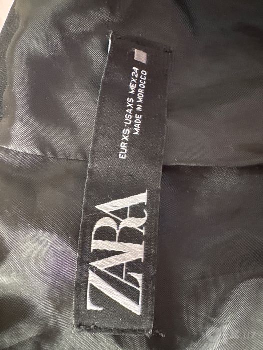 Zara чёрный пиджак женский