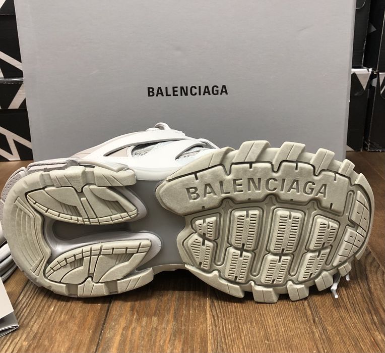 Balenciaga Track Icy Light Grey Full Box Verificare La Livrare