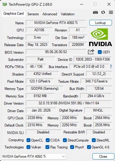 Продаю компьютер i5 - 11400F 4060 Ti