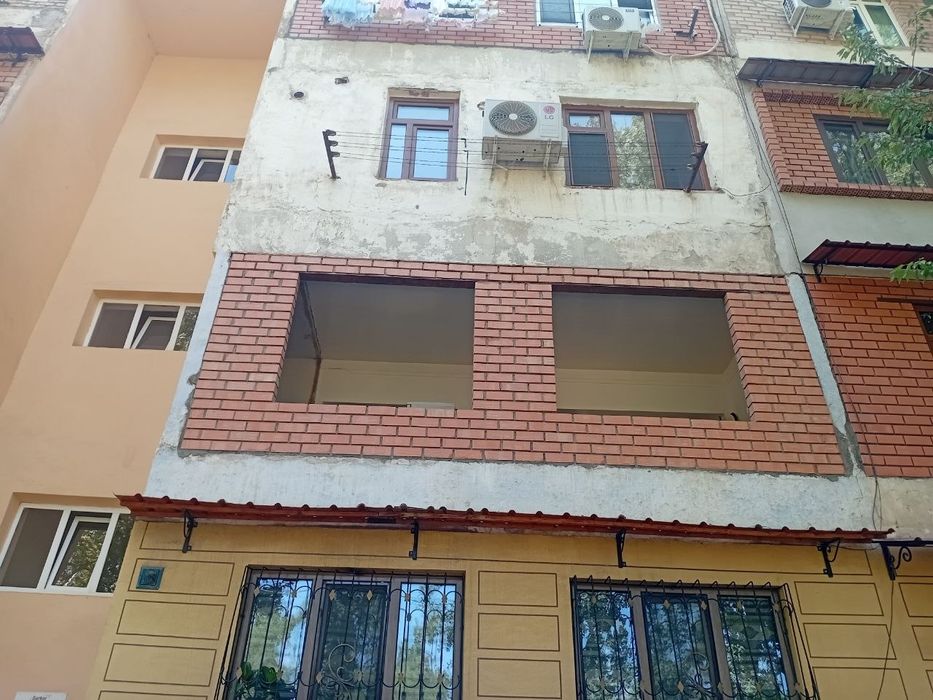 Balkonga g'isht teramiz. Kladka balkon. Керпичная кладка балконов