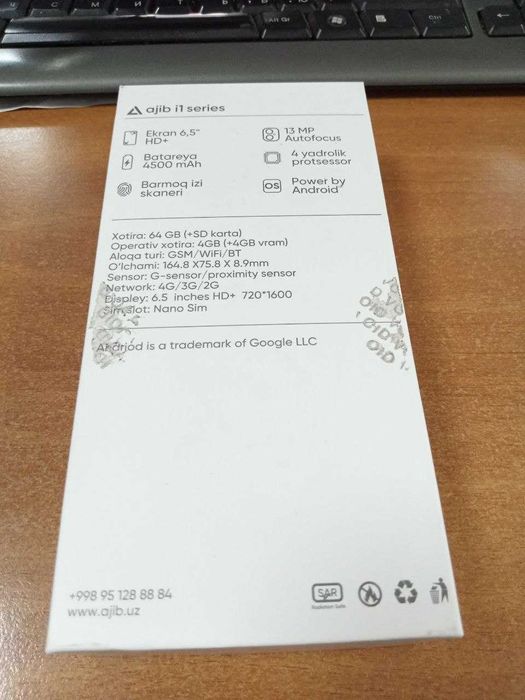 Продается смартфон ajib i1 series 4/64