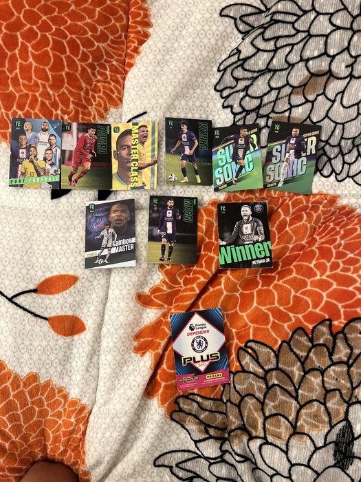 Cartonase fotbalisti 10 bucati