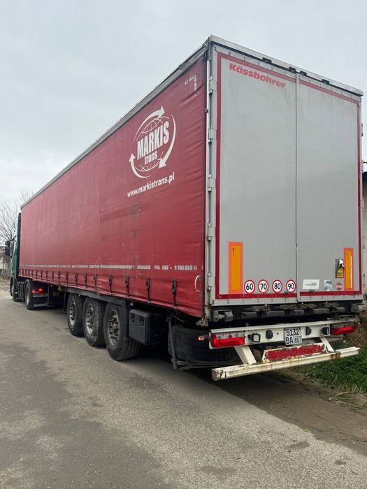 SCANIA CNG + Kassbohrer Прицеп Сотилади