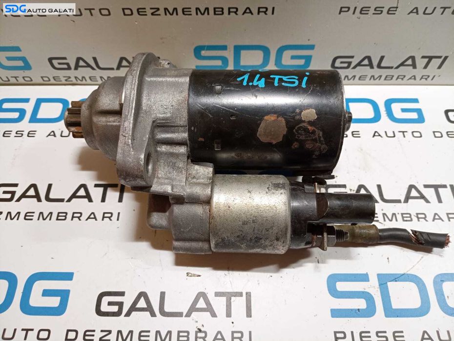 Electromotor cu 10 Dinti Volkswagen Beetle 1.4 TSI CTKA CAVD CNWA CTHD 2010 - 2015 Cod 0001121408 02Z911023E [M7210]