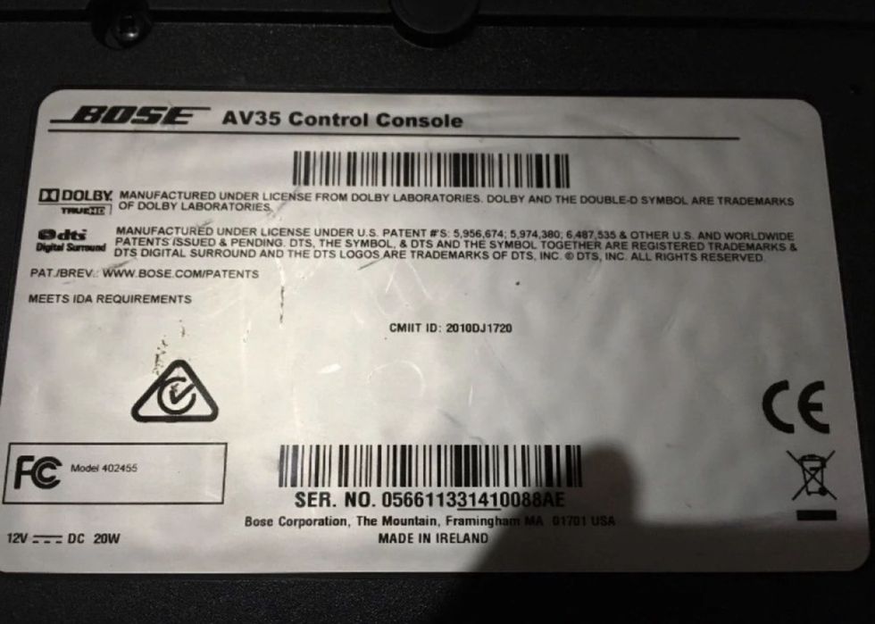 BOSE LifeStyle V25 Putere 1350W Bluetooth Preț de MAGAZIN 17200Lei 40Kg