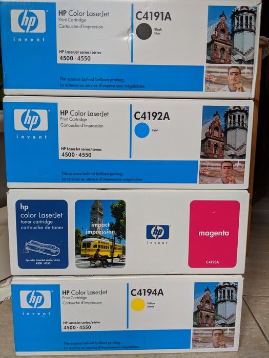 Cartuse Tonere noi HP .C4191A, C4192A, C4193A, C4194A.