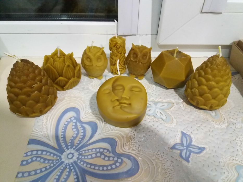 Восковые  свечки