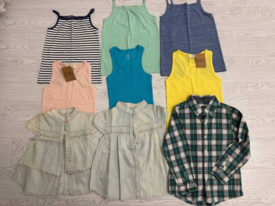 Новые футболки, рубашки, OLD NAVY, NEXT, H&M, ZARA размер 3-12 лет