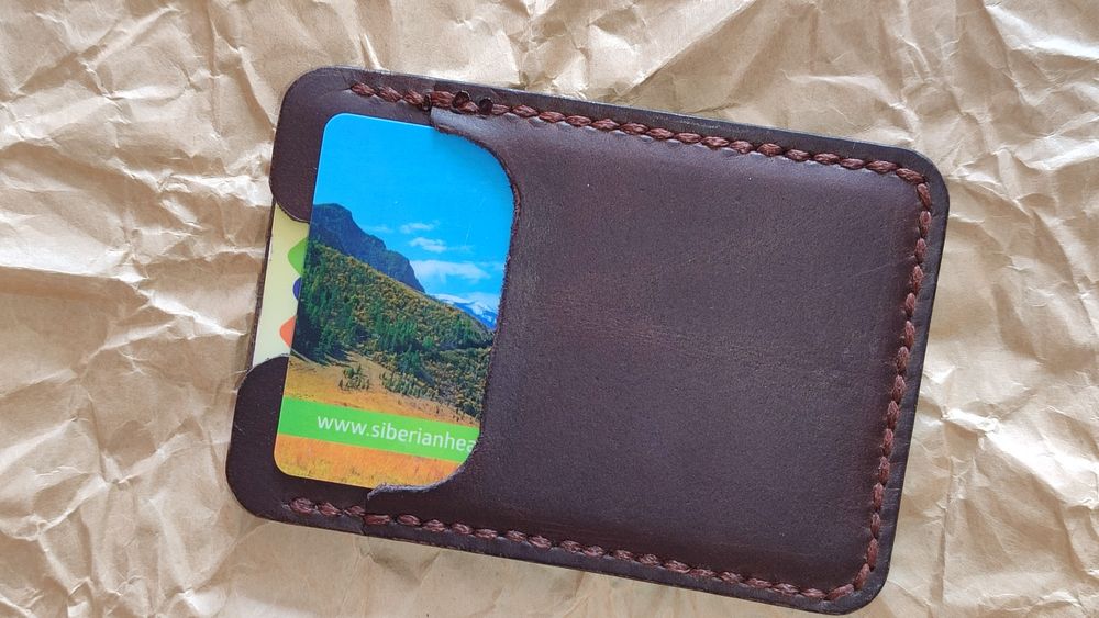 Кардхолдер кожанный