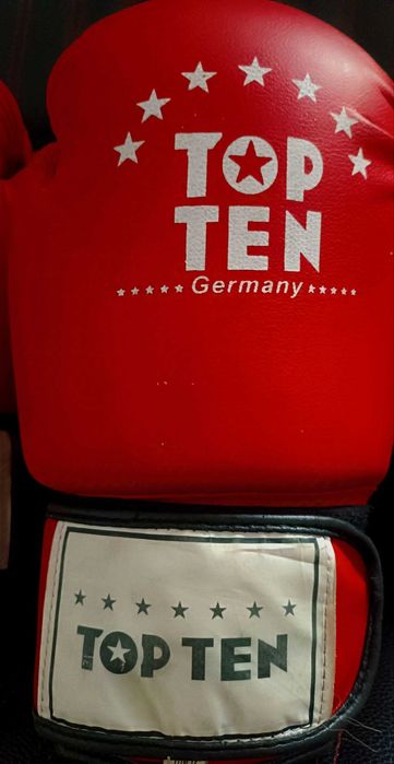 Боксерские перчатки Top Ten – как новые!
