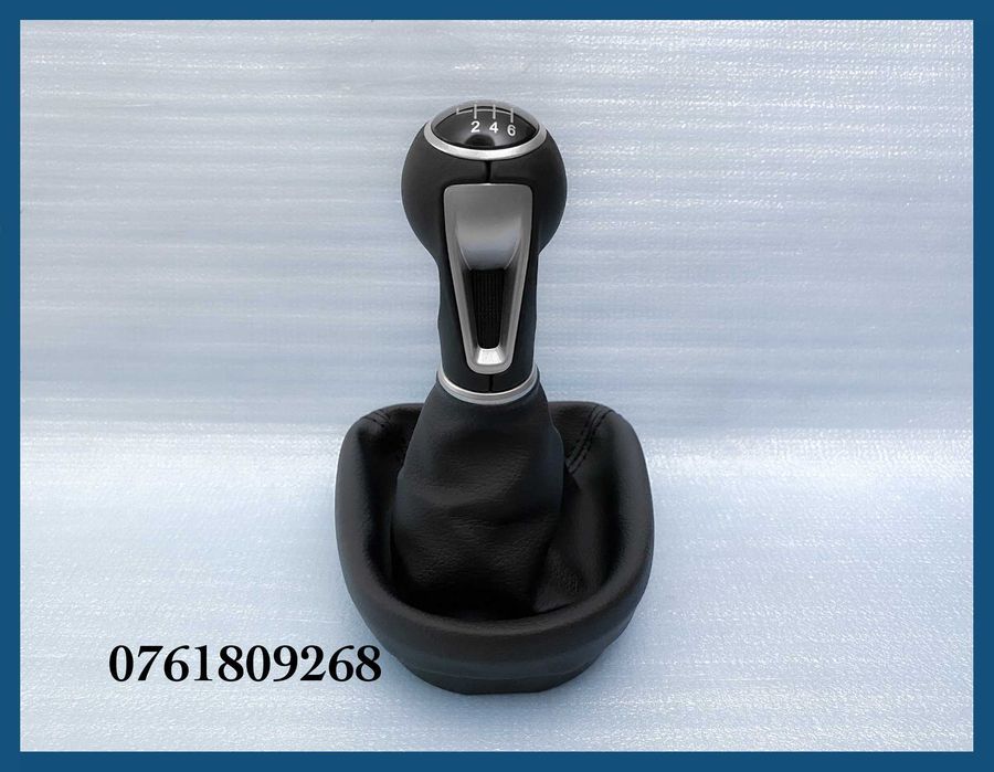 Manson + nuca schimbator PIELE Seat Leon 1P / Toledo / Altea cu 6 trepte model facelift