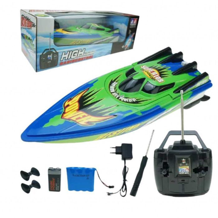 Детска високоскоростна лодка с дистанционно управление