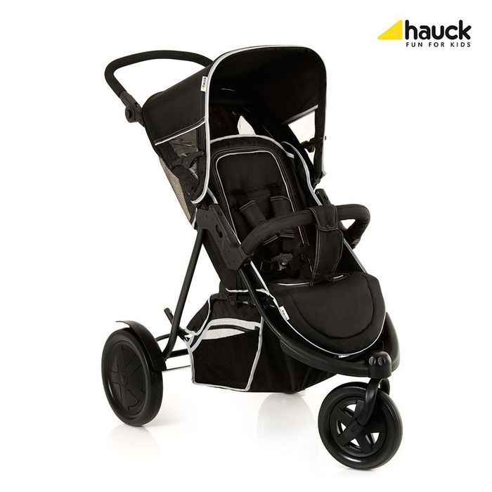 Бебешка количка за близнаци или породени деца Hauck Freerider Black