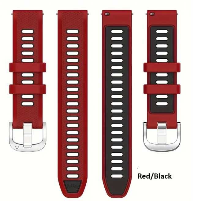 Curea silicon GT1,GT2,GT3,GT4,GT5(46mm) 22mm - catarama Argintie*