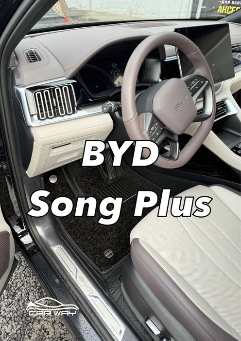 9D polik / коврики для BYD Song Plus