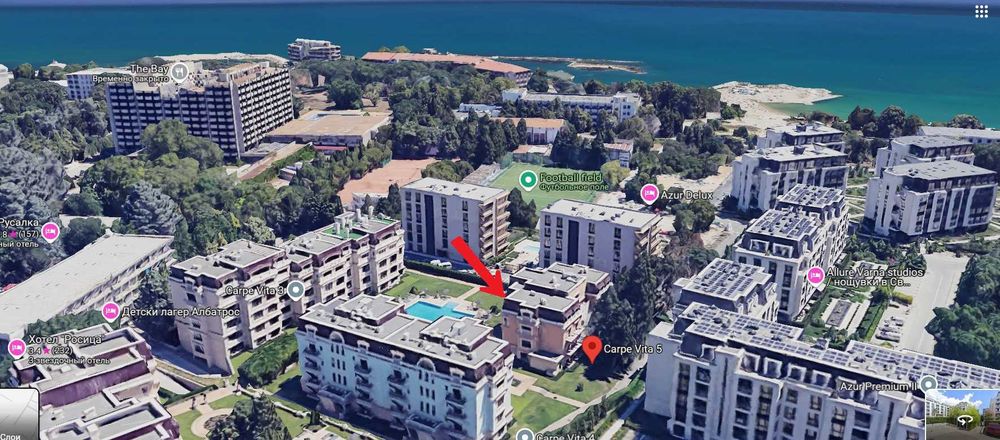 Продава се Двустаен апартамент в к.к. Св.Св. Константин и Елена - 70 кв.м за 2786 €/кв.м - Снимка #3
