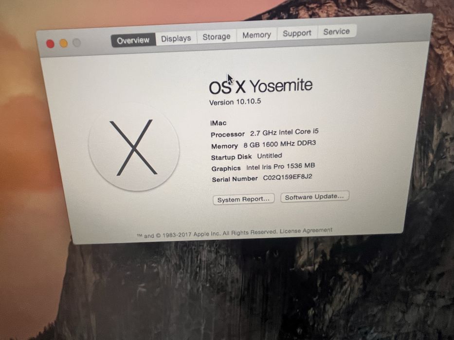 iMac in stare perfecta