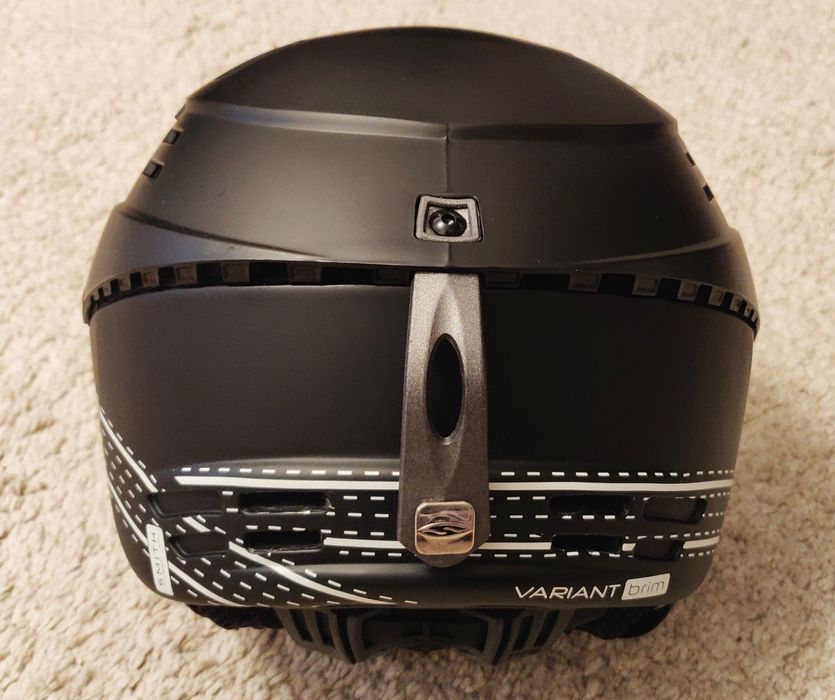 Casca ski Smith Variant Brim Black Matte