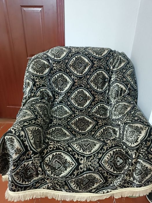 Дивандек на диван и 2 кресла