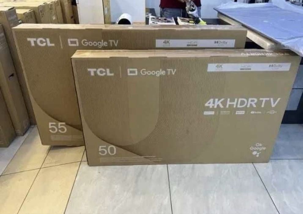 Телевизор 2025 TCL 34/50/55SmartTv 4K + Бесплатная Доставка