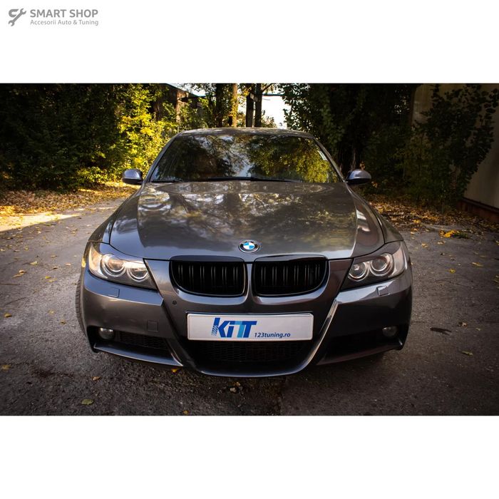Grile Centrale Duble BMW Seria 3 E90 E91 Pre-LCI (2005-2008) M-Design
