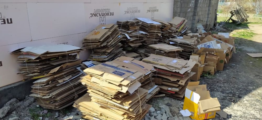 Макулатура, картон 40тг