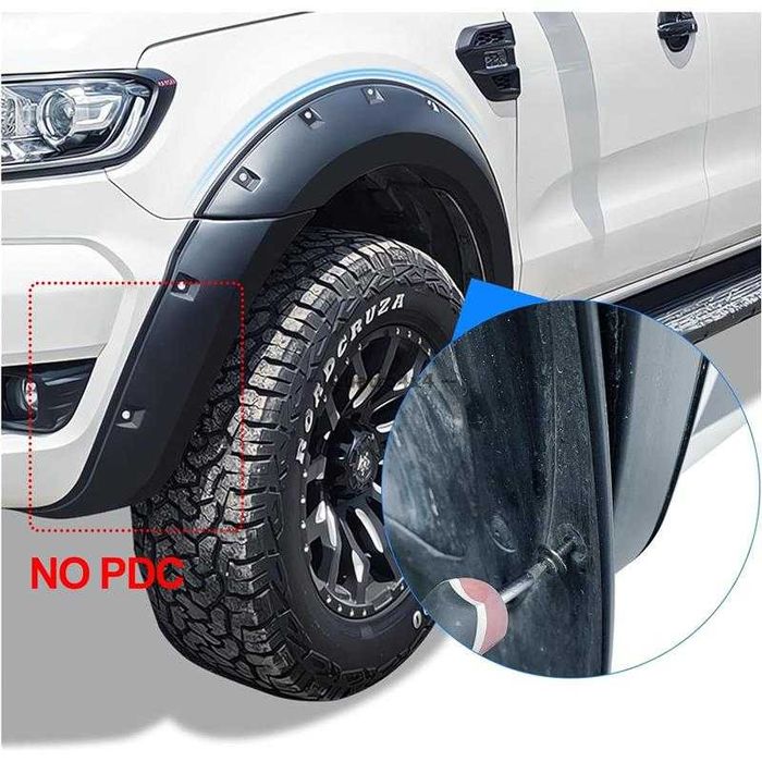 Overfendere extensii roti Ford Ranger T7 2016+