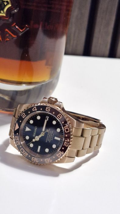 Seiko Mod - Root Beer