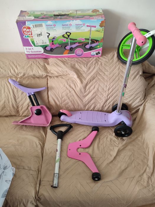 Детска тротинетка 3 в 1