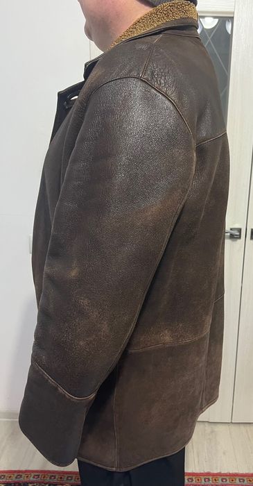 Продается кожаная дубленка