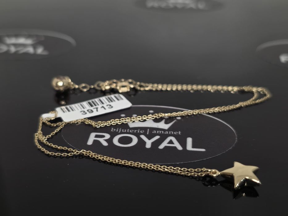 Bijuteria Royal: Lant aur 14k/2.15 gr