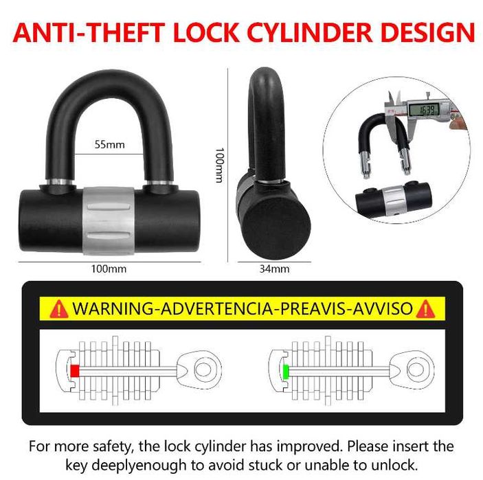 U-образный замок