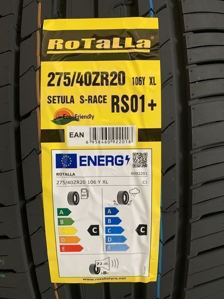 Нови летни гуми ROTALLA S-RACE 275/40R20 106Y XL НОВ DOT БОРД 2754020