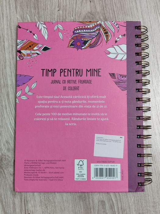 NOU jurnalul "Timp pentru mine"