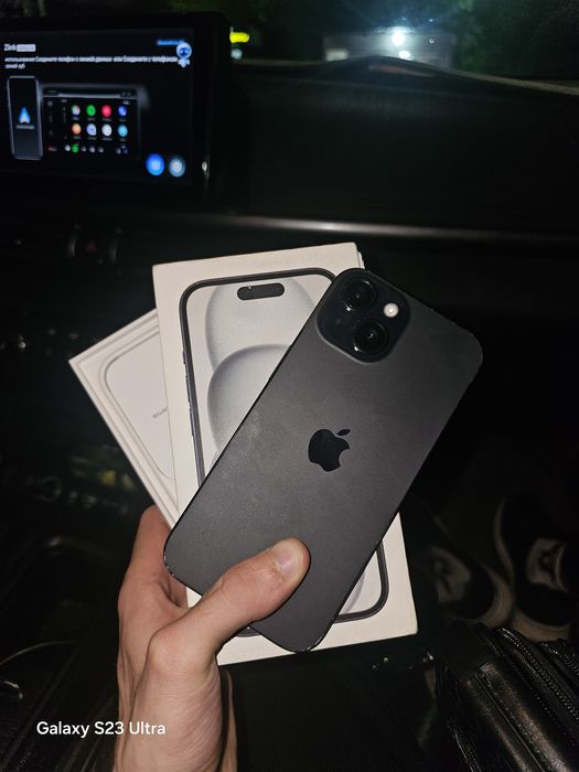 Айфон 15 Чёрный 128ГБ