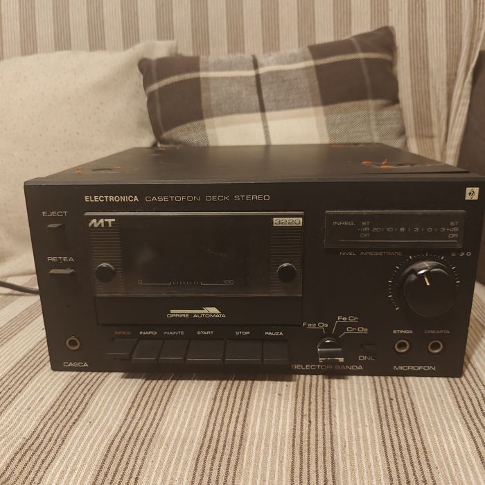 Electronica casetefon deck stereo 3220