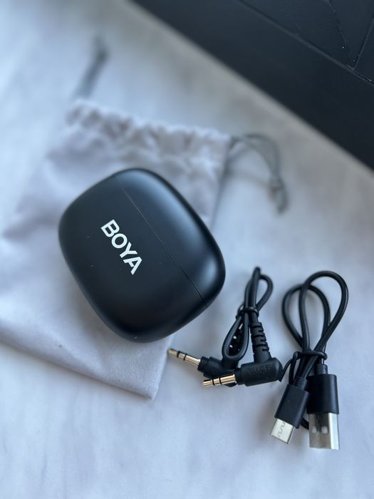 Комплект безжични брошки микрофони BOYA Mini-18 2 бр