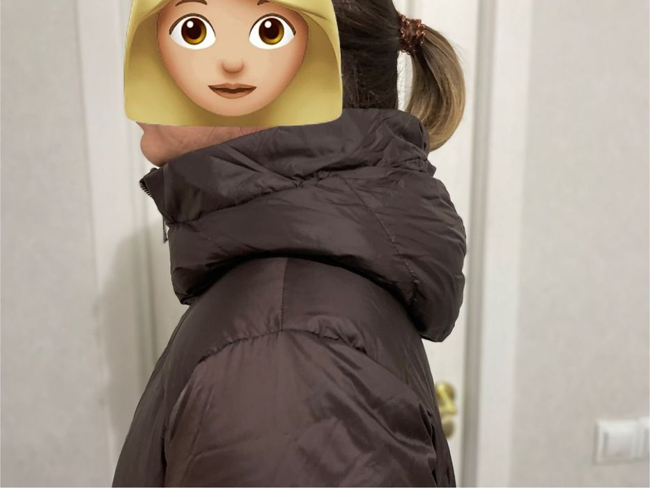 Зимний женский пуховик